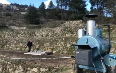 Désinfection des sols par stérilisation